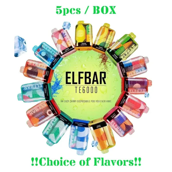 ELF BAR TE 6000 BOX 5pcs