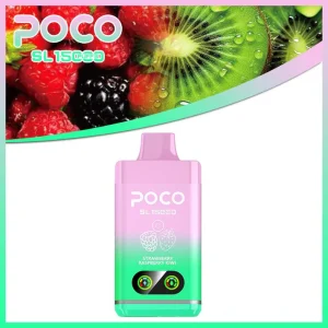 POCO SL15000 Disposable Vape 5% - 10/ Strawberry Raspberry Kiwi