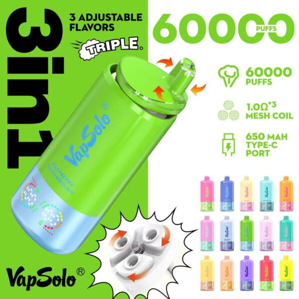 VapSolo TRIPLE 60000 5%