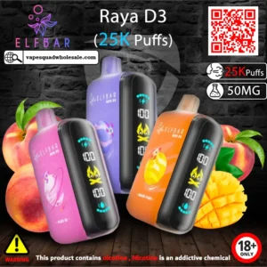 ELF BAR RAYA D3 25000
