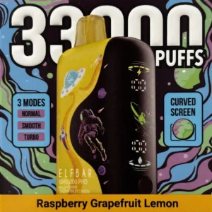 ELF BAR GH33000 PRO - 5/ Raspberry Grapefruit Lemon